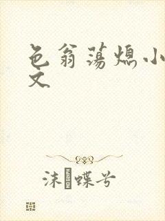 色翁荡熄小说全文