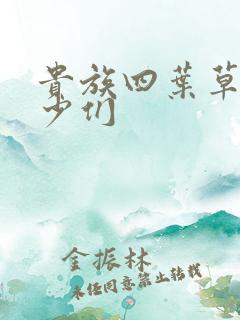 贵族四叶草的恶少们