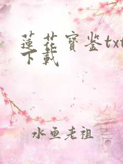 莲花宝鉴txt下载