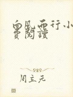 向风而行小说免费阅读