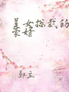 美女总裁的顶级豪婿