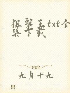 狙击王txt全集下载