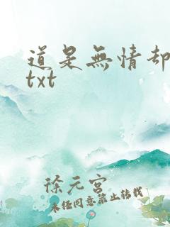 道是无情却有情txt