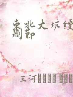 东北大坑续集未删节