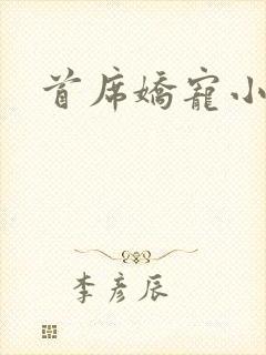 首席娇宠小情人