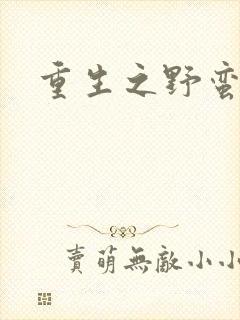 重生之野蛮盗贼