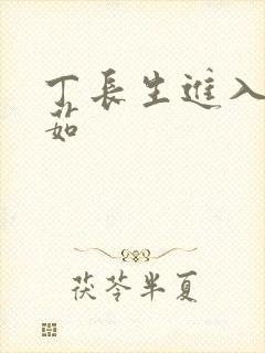 丁长生进入田清茹