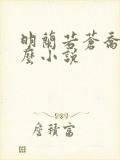 明兰若苍乔是什么小说