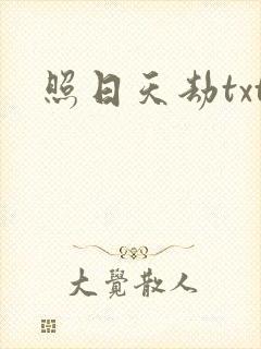 照日天劫txt