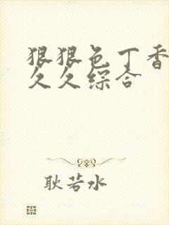 狠狠色丁香婷婷久久综合