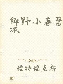 乡野小春医无删减