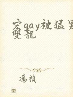 宏gay被猛男双龙