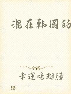 混在韩国的日子