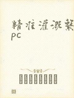 精准灌溉系统npc