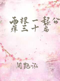 两根一起公憩止痒三十篇