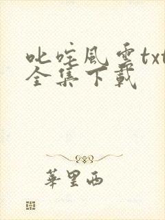 叱咤风云txt全集下载