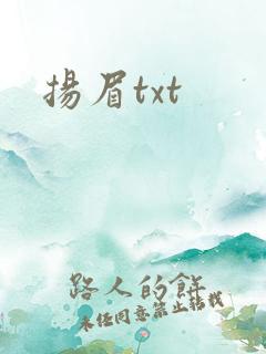扬眉txt