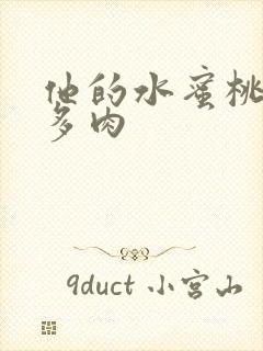 他的水蜜桃柚子多肉