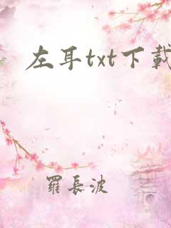 左耳txt下载