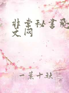 非常秘书飞速中文网