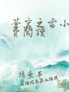 苍穹之雷小说免费阅读