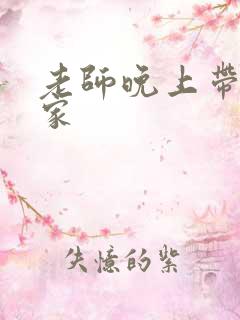 老师晚上带我回家