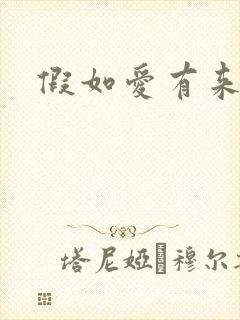 假如爱有来生