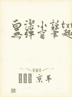 白洁小说txt无弹窗笔趣阁