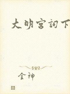 大明宫词下载