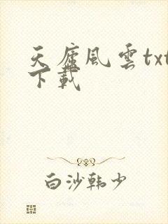 天庐风云txt下载