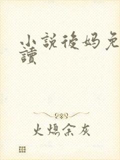 小说后妈免费阅读