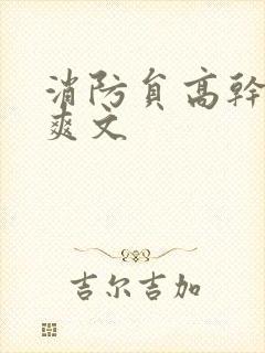 消防员高干h荤爽文