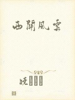 西关风云