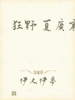 狂野 夏广寒