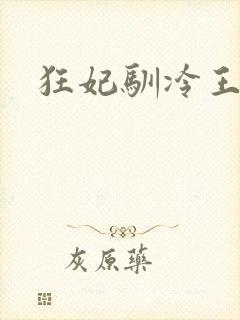 狂妃驯冷王