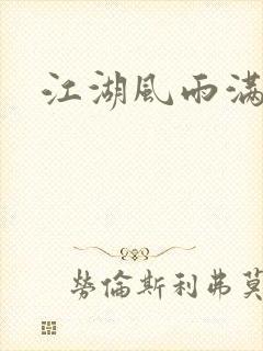 江湖风雨满天情