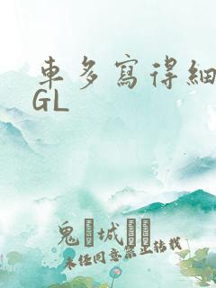 车多写得细腻的GL