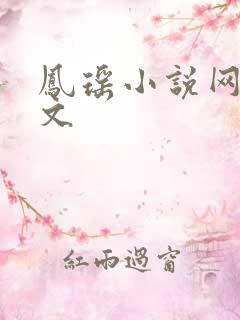 凤瑶小说网高辣文