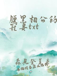腹黑相公的庶女宠妻txt