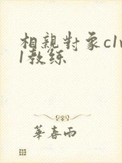相亲对象c1v1教练