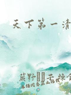 天下第一清静