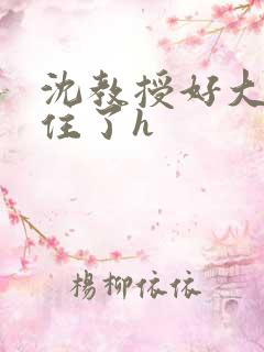 沈教授好大含不住了h