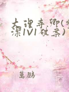 大理寺.卿(双洁1V1破案)