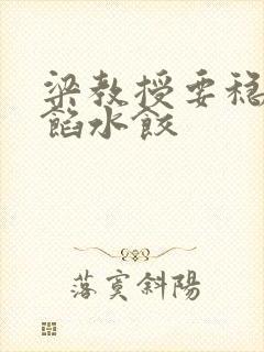 梁教授要稳住肉馅水饺