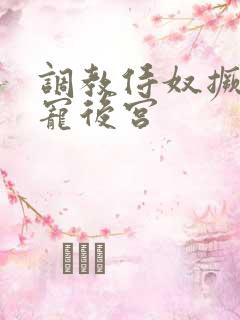 调教侍奴撅臀男宠后宫