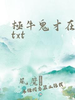 极牛鬼才在异界txt