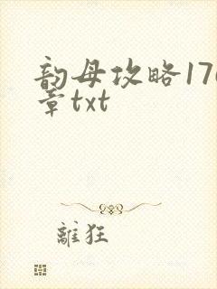 韵母攻略176章txt