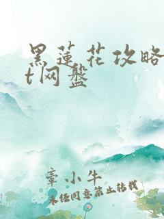 黑莲花攻略txt网盘