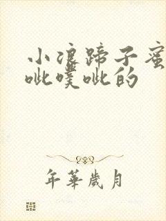 小浪蹄子蜜水噗呲噗呲的