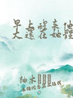 早上醒来他的巨大还在她体内